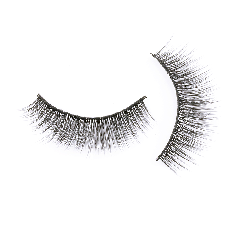 Wholsale Price for Premium Silk Strip Lashes Free Samples Acceptable with Private Box Soft and Lightweight Eyelashes YY107